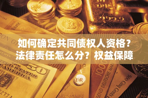 济南如何确定共同债权人资格？法律责任怎么分？权益保障技巧揭秘！