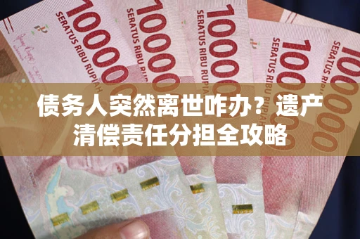 济南债务人突然离世咋办？遗产清偿责任分担全攻略