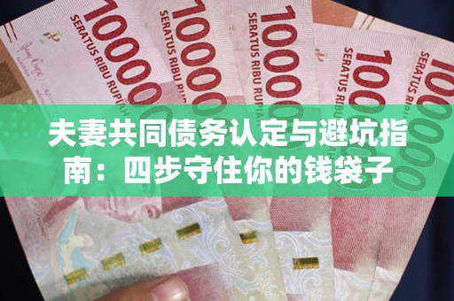 济南夫妻共同债务认定与避坑指南：四步守住你的钱袋子