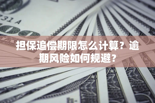 济南担保追偿期限怎么计算？逾期风险如何规避？