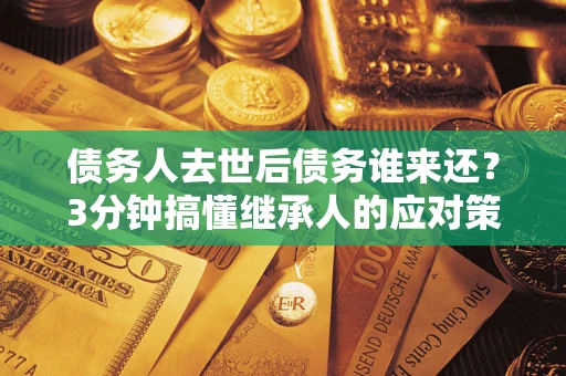 济南债务人去世后债务谁来还？3分钟搞懂继承人的应对策略