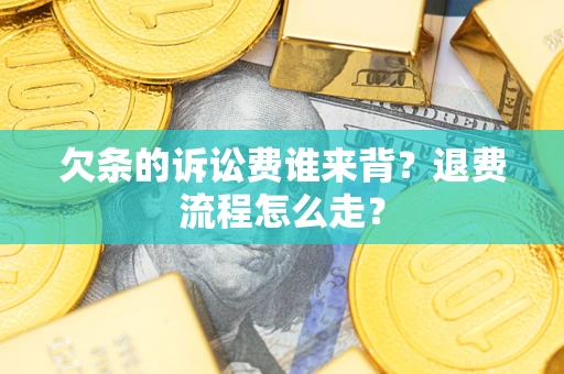 济南欠条的诉讼费谁来背？退费流程怎么走？